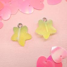 Подвеска акрил "Звездочка" 17*7мм арт.SF-7189 ассорти