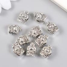 Бусины металл 