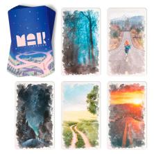 Карты гадальные "Метафорические. Дороги судьбы" 10*15см арт.9276211 (50карт)