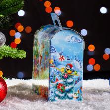 Коробка складная 19*25*9см "Сундучок" арт.7980832