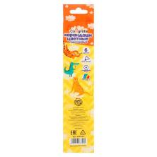 Карандаши цветные 6цв. пластиковые "Calligrata" арт.5303320