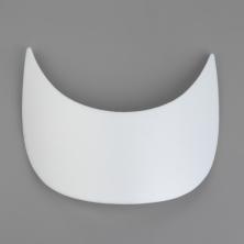 Козырек д/кепки 175*70мм арт.9718186 белый