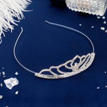 Диадема 40мм арт.4095898 серебро