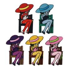 Термоаппликация "Beatty Boop" 70*33мм арт.4010/14 ассорти