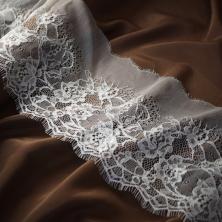 Кружево французское 190мм арт.7832 белый