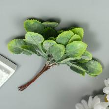 Лист розы пластик 15см арт.7445285 зеленый (6шт)