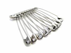 Булавка 44мм арт.1-44 C-17 никель (10шт) Россия