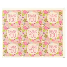 Наклейки "Thank you" 4*3см арт.АЯ-0148