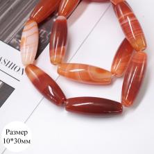 Бусины бочонки удлиненные 
