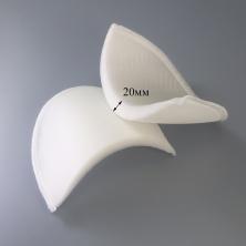 Подплечник 20мм арт.OBT-20 белый