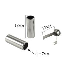 Наконечник 20*6мм отв.5мм металл арт.OR.0305-5372