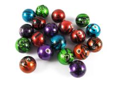 Бусины акрил 14мм арт.ФУ-3709 ассорти (50гр)