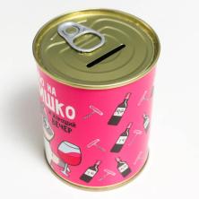 Копилка-банка металл "Коплю на винишко" 9,5*7,5см арт.4479947