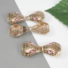 Застежка 63*27мм со стразами арт.HRG-1919