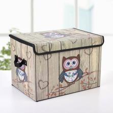 Короб для игрушек с крышкой 