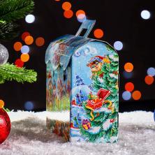 Коробка складная 19*25*9см "Сундучок" арт.7980832