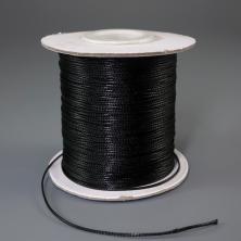 Шнур вощеный Корея 0,5мм черный