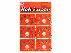 Кнопки пришивные металл "KOH-I-NOOR" 7мм №1/2 (36шт)