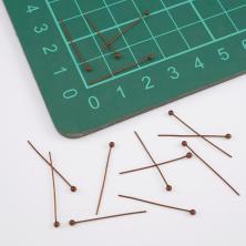 Штифт "Шарик" 25мм  арт.ФУ-11829 медь