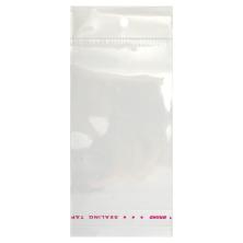 Пакет с клеевым клапаном с подвесом 7*8+2см арт.SF-2703