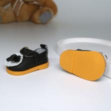 Туфли для кукол 50*32мм арт.ИВ-611 черный (иск.кожа)