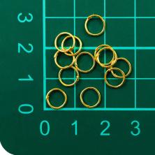 Кольцо соединительное  5,0*0,7мм арт.ФУ-11532 (810±5шт)