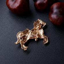 Брошь со стразами 