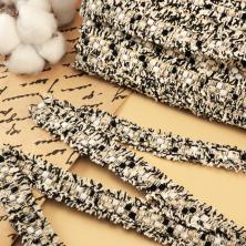 Тесьма в стиле "Шанель" 22мм с люрексом арт.6336/HM04