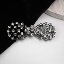 Застежка 60*25мм со стразами арт.AC-452