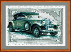 PT-0031 "Wikov" Частичная вышивка мулине "Риолис" 38*26см