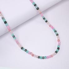 Бусины "Кварц сахарный" 4мм 37см арт.SF-7589 микс-1(91бусина)