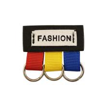 Нашивка под кожу "Fashion" 35*35мм черный/микс