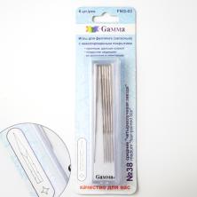 Иглы для фелтинга арт.FNG-03 №38 средние "четырехлучевая звезда" (6игл)