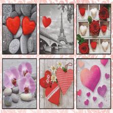 Салфетки для декупажа 33*33см "Love2Art" №1217-11 "Lamour" арт.SDD