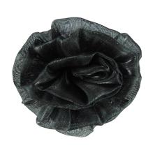 Розочка органза арт.A-13 черный