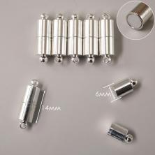 Замок магнитный  6*16мм отв-е 2мм арт.111914