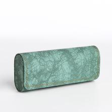 Футляр для очков иск.кожа на магните 16*16,5*3,5см арт.9865511 зеленый
