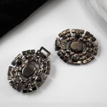 Застежка 58*23мм со стразами арт.JRTB-1073