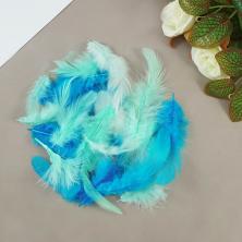 Перо куриное 5-10см арт.PLU-04 (3гр)