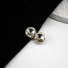 Застежка 24*12мм со стразами арт.1001 золото