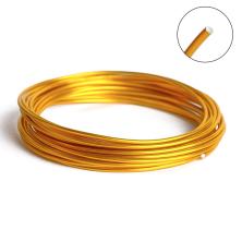 Проволока для плетения 2,0мм арт.1609032 золото (5м)