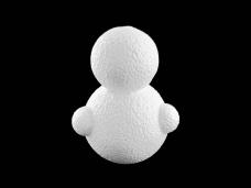 Заготовка из пенопласта "Снеговик" 10см; 7см; 3,5см