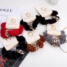 Резинка для волос бархат 