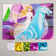 Аппликация пайетками 