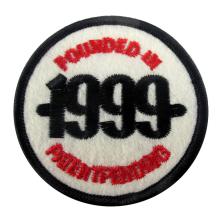 Термоаппликация "1999" 65*65мм арт.1609