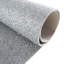 Фоамиран глиттерный клеевой 2мм 20*30см арт.SF-1957