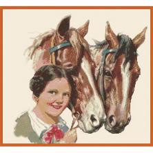 ДК-220 "Друзья" Схема для вышивания "Домашняя коллекция" А3 200*220кл