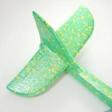 Самолет светящийся 46*48см пенопласт арт.ФУ-9543 ассорти