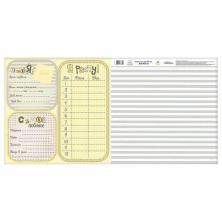 Бумага двусторонняя 30,5*30,5см "Мои первый годик. Я расту" 180гр/м арт.1477330