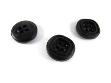 Пуговица арт.SB-2498-N 15мм 24L черный